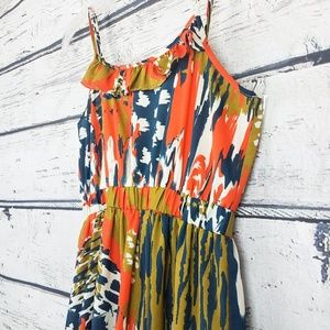 Forever 21 colorful playful lightweight mini dress